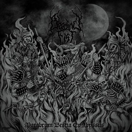 the album cover for Bleeding Fist - MacAbrum Bestia Ex Abyssus