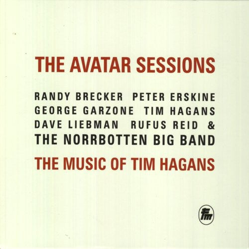 the album cover for Norrbotten Big Band - The Avatar Sessions: The Music Of Tim Hagans