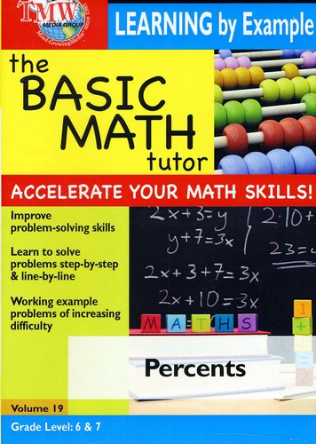 Basic Math Tutor Percents - Basic Math Tutor Percents - DVD