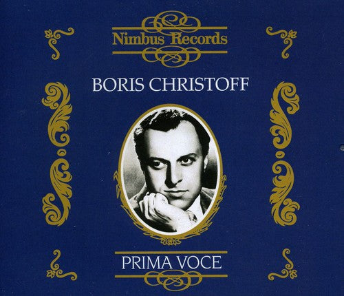 the album cover for MASCAGNI/LEONCAVALLO - Boris Christoff: Prima Voce