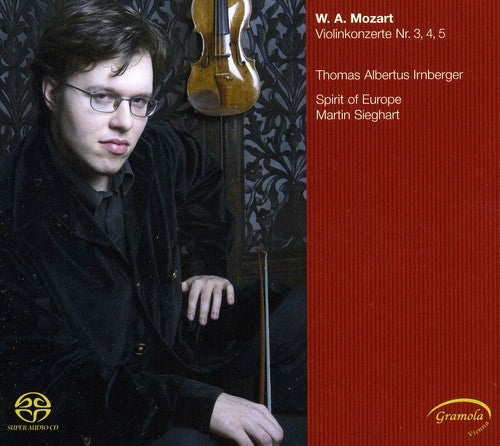 Mozart / Irnberger / Spirit Of Europe / Sieghart - Violin Concerto - Super Audio CD