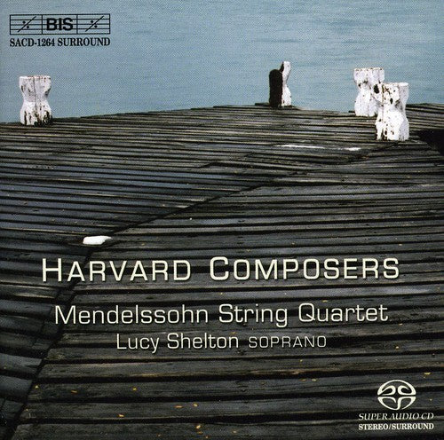 the album cover for Lucy Shelton - Harvard Composers (Hybrid)
