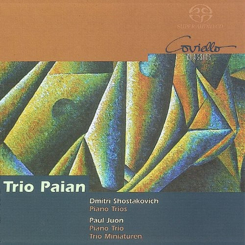 the album cover for Trio Paian - Piano Trios 1 & 2