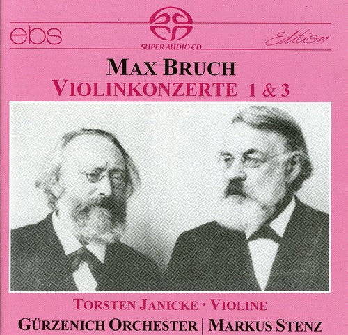 Bruch / Janicke / Stenz / Gurzenich Orchestra - Concertos For Violin & Orchestra - Super Audio CD