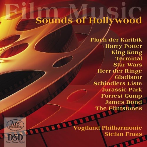 the album cover for Stefan Fraas - Sounds Of Hollywood: Music From The Movies (Original Soundtrack)