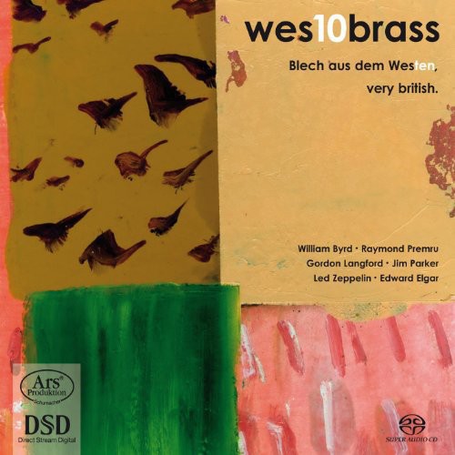 the album cover for Wes10 Brass - Brass from the West