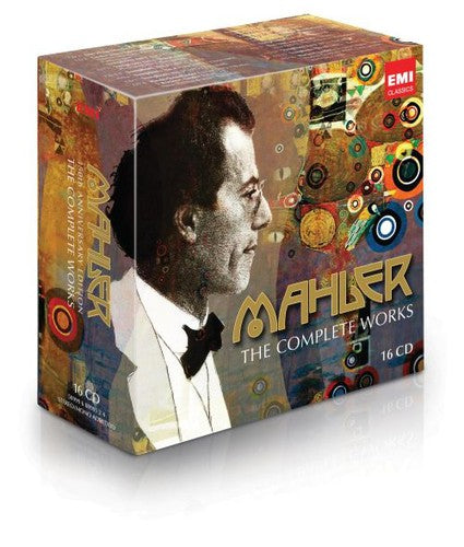 the album cover for G: Complete Works-150th Mahler - Mahler: The Complete Works - 150th Anniversary Box