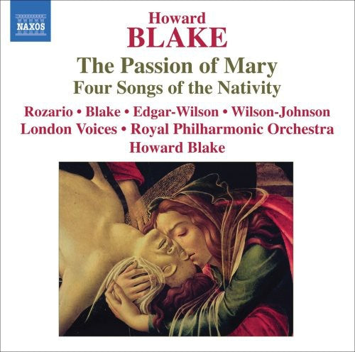 the album cover for Howard Blake - Passion of Mary / Four Songs of the Nativity