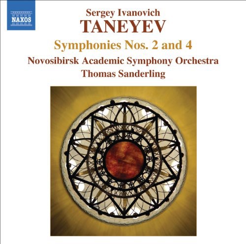 Taneyev / Novosibirsk Academic So / Sanderling - Symphonies Nos 2 & 4 - Music CD