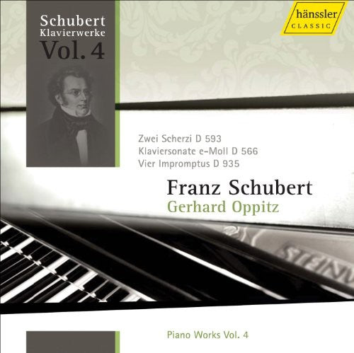 Schubert / Oppitz - Piano Works 4 - Music CD