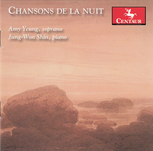 the album cover for Jung-Won Shin - Chansons de la Nuit