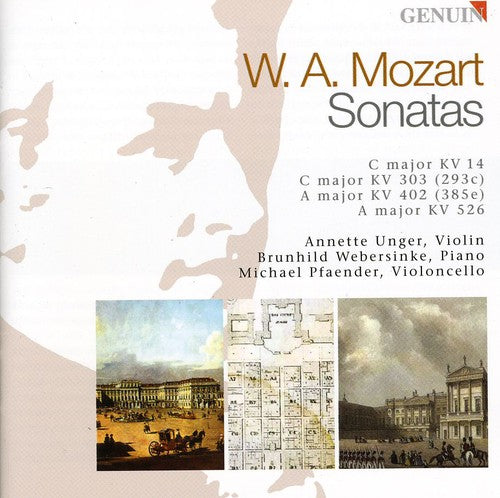 the album cover for Annette Unger - Sonatas