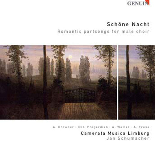 the album cover for Camerata Musica Limburg - Romantic Partsongs for Male Choir