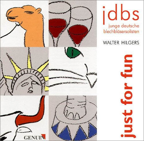 the album cover for Young German Brass Soloists - Just for Fun