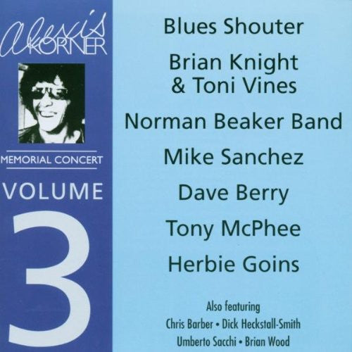 Alexis Korner Memorial Concert 3 / Various - Alexis Korner Memorial Concert 3 / Various - Music CD