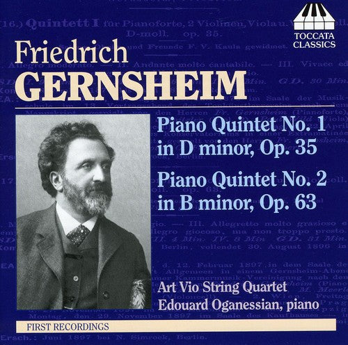 Gernsheim / Oganessian / Art Vio String Quartet - Two Piano Quintets - Music CD