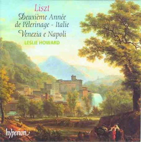 the album cover for F. LISZT - Complete Piano Music 43: Deuxieme Annee Pelerinage