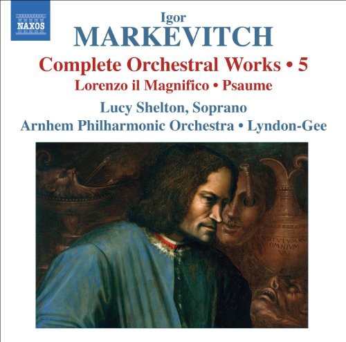 the album cover for G. ROCHBERG - Comp Orch Works 5: Lorenzo Il Magnifico / Psaume
