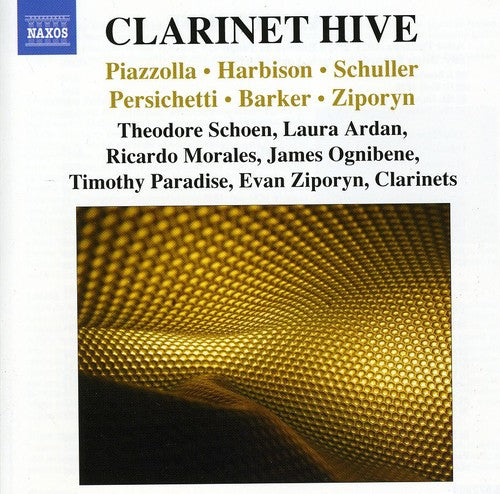 the album cover for Theodore Schoen - Clarinet Hive: Works for Clarinet
