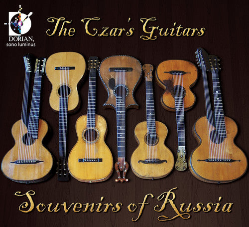 the album cover for The Czar's Guitars - Souvenirs of Russia