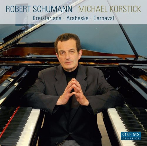 the album cover for Michael Korstick - Kreisleriana / Arabeske / Carnaval
