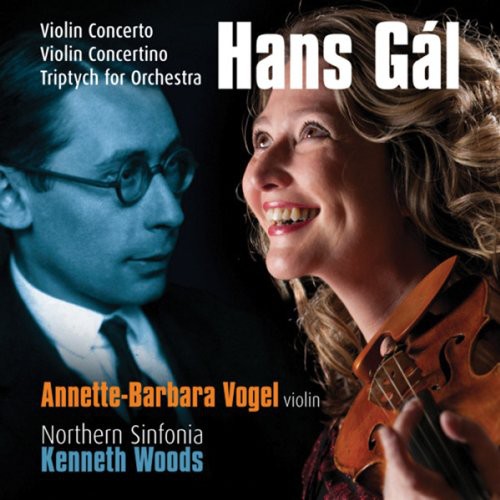 the album cover for Kenneth Woods - Violin Concerto
