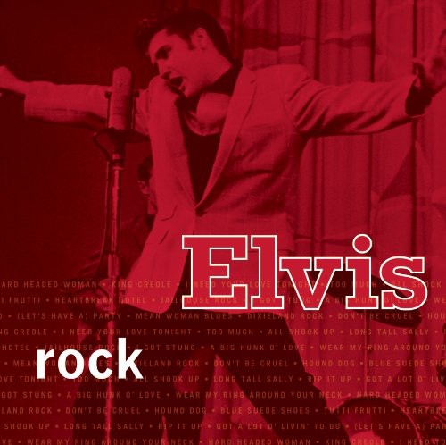 the album cover for Elvis Presley - Elvis Rock