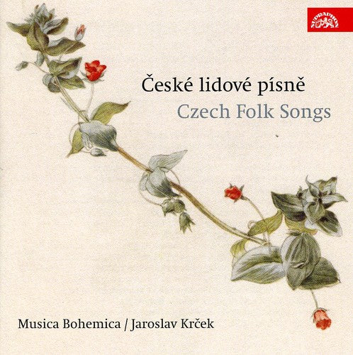the album cover for Jaroslav Krcek - Czech Folk Songs