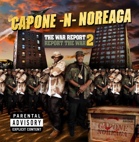 the album cover for Capone-N-Noreaga - The War Report, Vol. 2