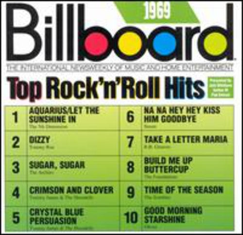the album cover for Billboard Top Rock N Roll H - Billboard Top Hits: 1969 / Various