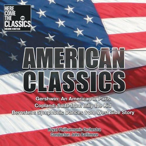 the album cover for Gershwin/Copland/Bernstein - American Classics: An American in Paris