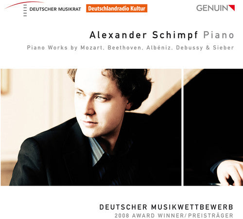 the album cover for Alexander Schimpf - Piano Works
