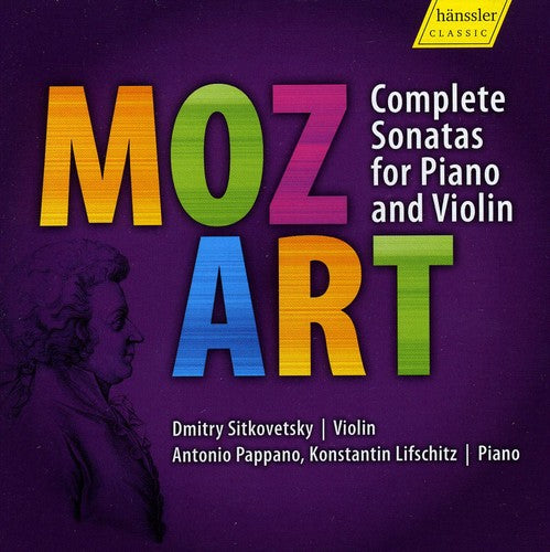 Mozart / Sitkovetsky / Lifschitz / Pappano - Complete Sonatas For Violin & Piano - Music CD