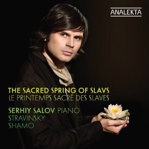 the album cover for Serhiy Salov - Sacred Spring of Slavs