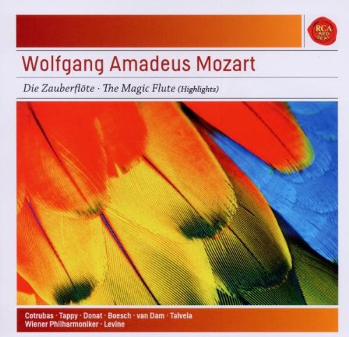 the album cover for Mozart / Coturbas / Vienna Phil Orch / Levine - Die Zauberflote / the Magic Flute (Highlights)