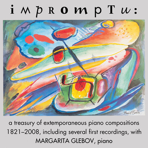 the album cover for Margarita Glebov - Impromptu