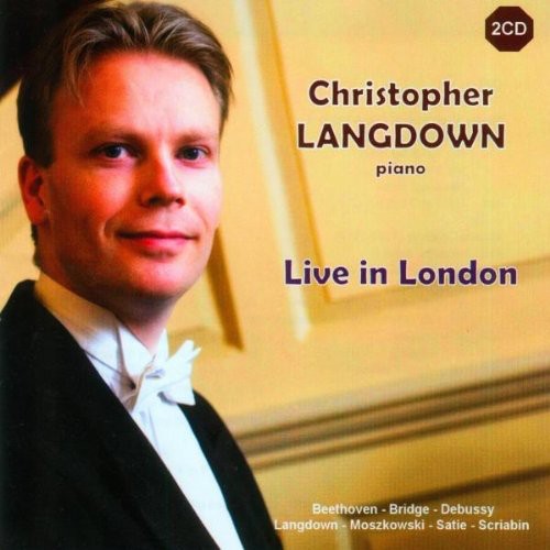 the album cover for Christopher Langdown - Live in London