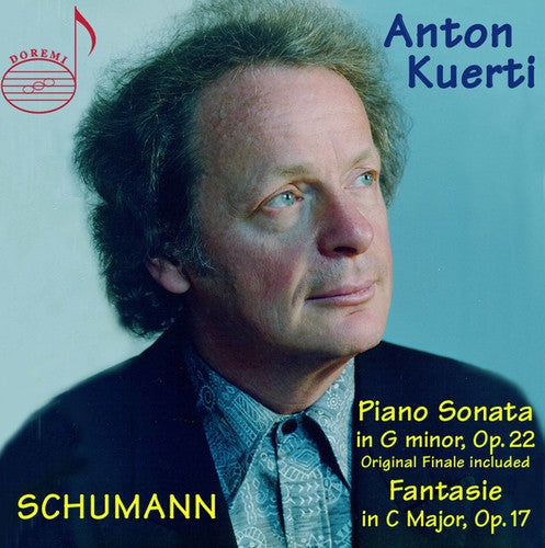the album cover for Anton Kuerti - Kuerti Plays Schumann