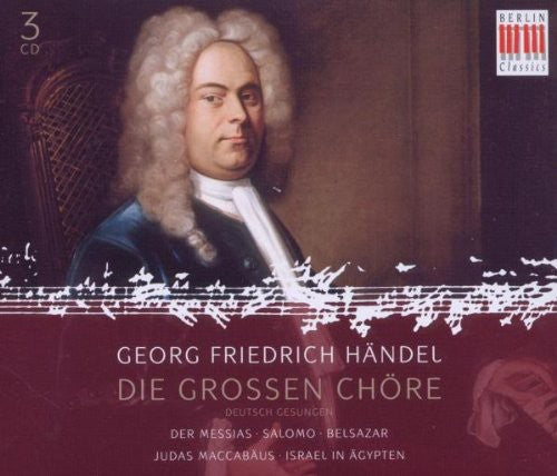 Handel / Berlin Radio Choir / Brso / Wigle - Choral Works Sung In German - Music CD