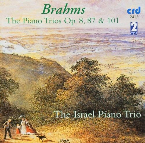the album cover for The Israel Piano Trio - Piano Trios Op 8 87 & 101