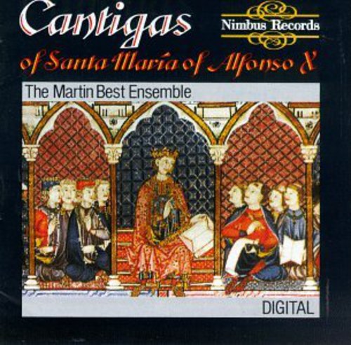 the album cover for Martin Best Ensemble - Catigas of Santa Maria of Alfonso X El Sabio