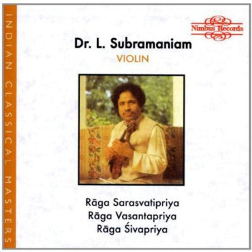 the album cover for L Subramaniam - Raga Sarasvatipriya