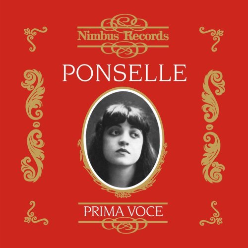 the album cover for ROSA PONSELLE - Rose Ponselle Recordings from 1923-1939