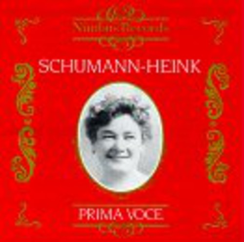 the album cover for ERNESTINE SCHUMANN-HEINK - Prima Voce