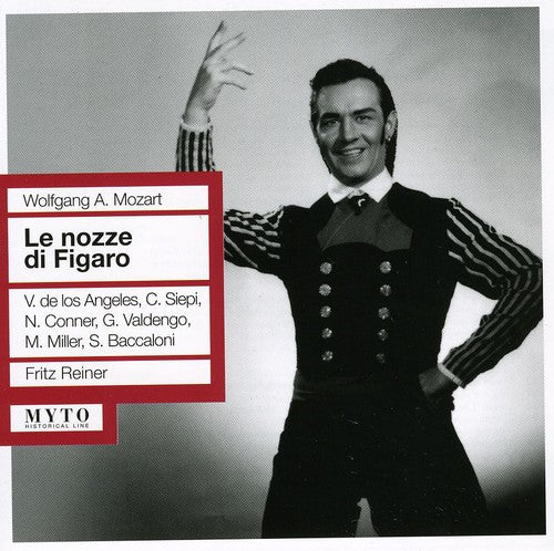 the album cover for Cesare Siepi - Le Nozze Di Figaro: De los Ang