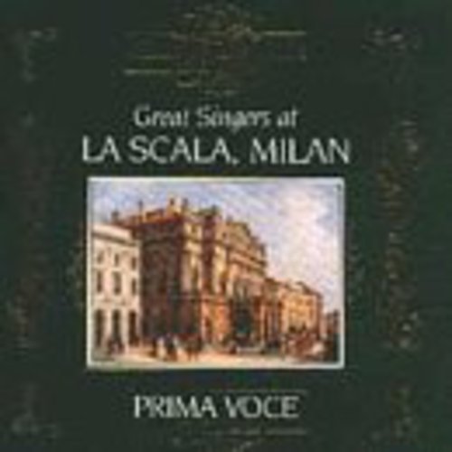 the album cover for Great Singers At La Scala Mila - Great Singers at la Scala Milan / Various