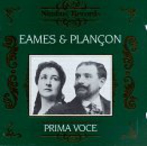 the album cover for Eames/Plancon - Recordings from 1904-1911