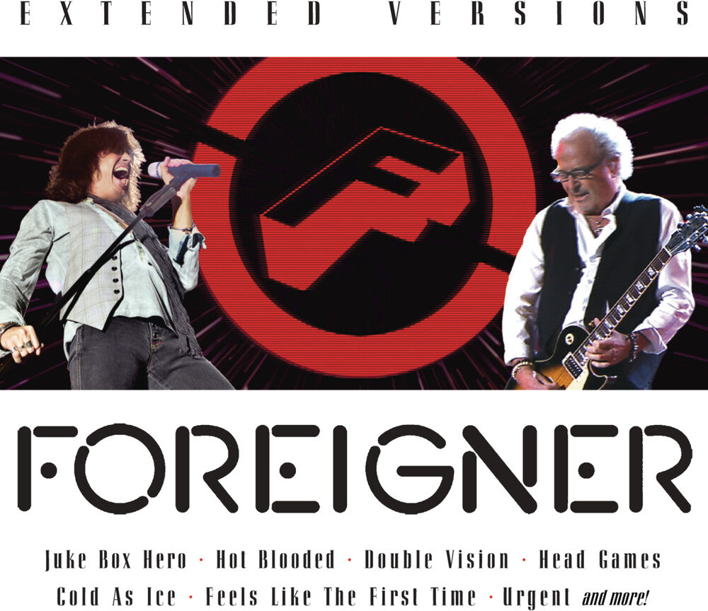 the album cover for Foreigner - Extended Versions II