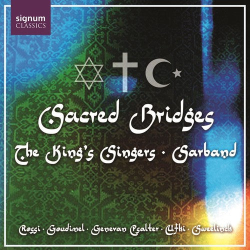 the album cover for Hebreo / Kings Singers - Sacred Bridges