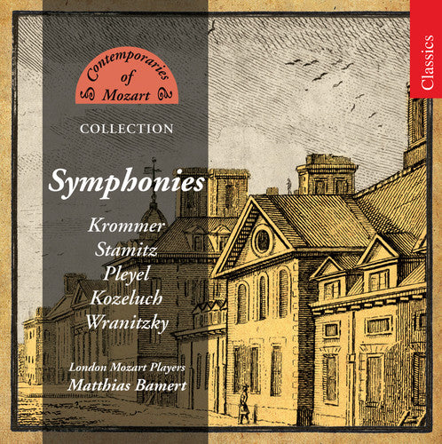 the album cover for Matthias Bamert - Contemporaries of Mozart Collection: Symphonies
